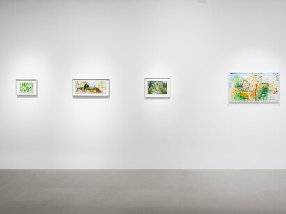 Tang Chao, Tomorrow nevermore, exhibition view. Courtesy of Vanguard Gallery