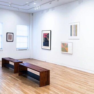 Various artists, Paper cut, exhibition view. Courtesy of Upsilon Gallery