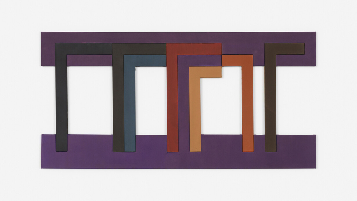 David Novros, Untitled, 2024. Courtesy of Paula Cooper Gallery