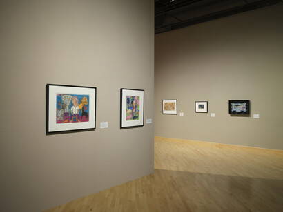 Nellie Mae Rowe, Really free. The radical art of Nellie Mae Rowe, exhibition view. Courtesy of CAAM