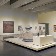 Various artists, Collecting impressionism at LACMA, exhibition view. Courtesy of Los Angeles County Museum of Art