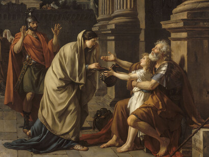 Jacques-Louis David. Avec l'aimable autorisation du musée du Louvre