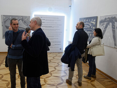 Vladimír Popovič, S. P. I. Š., exhibition view. Courtesy of Galery of Spiš 