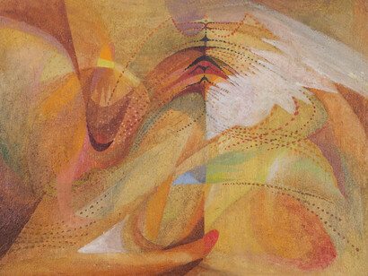 Marie Wilson, Going back in time (detail), 1952-54. Courtesy of Gallery Wendi Norris