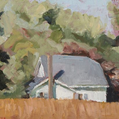 Catherine Maize, Untitled (Landscape) (detail), 2023. Courtesy of Paul Thiebaud Gallery