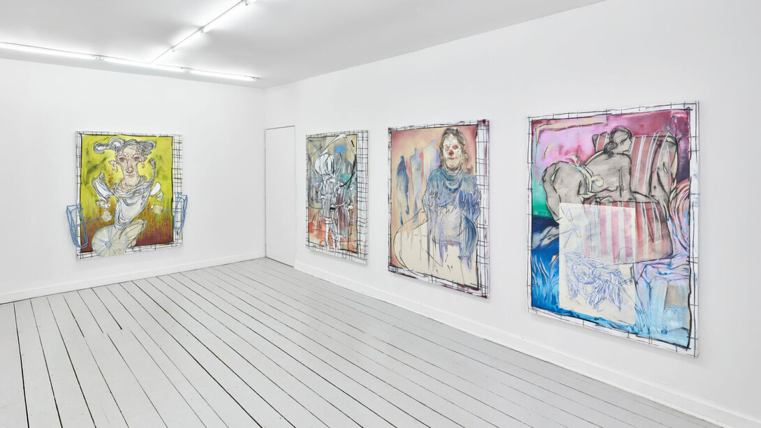 Oskar Rink, Friends with benefits, exhibition view. Courtesy of Ruttkowski;68 