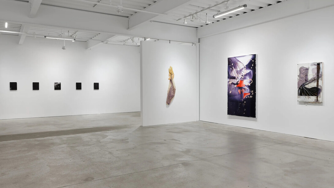 Various artists, A petal's edge, exhibition view. Courtesy of Casemore Gallery