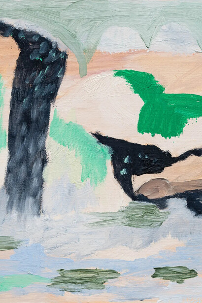 Gabriela Machado, Cachoeira (detalhe), 2012/2025. Cortesia da Galeria Luciana Brito