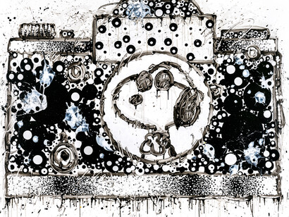 Tom Everhart, Come and get me tough guy. Courtesy of Off the Wall Gallery