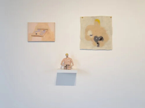 Marlon Wobst, Lockerungsübung, exhibition view. Courtesy of Galleri Urbane