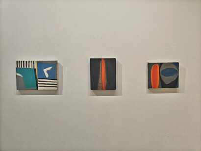 Edward Zutrau, Thirty years, two worlds, exhibition view. Courtesy of Lincoln Glenn Gallery