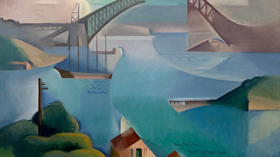 Dorrit Black, The bridge (detail), 1930. Courtesy of Art Gallery of NSW