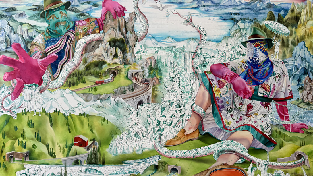 Justyna Kisielewicz, Lebensraum (detalle). Cortesía de la Galería La Cometa 
