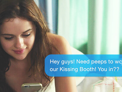 "El Stand de los besos", película romántica de 2018