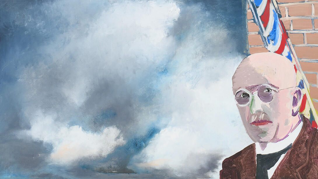 Emo Verkerk, Van Oudshoorn (barbers pole) (dettaglio), 2018. Per gentile concessione della Galleria Massimo Minini