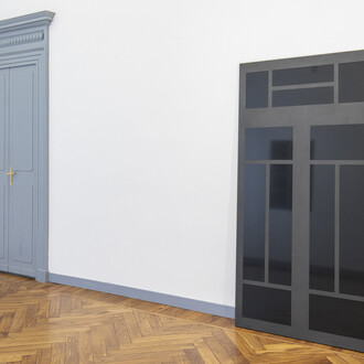 Iran do Espírito Santo, Tracciare il pensiero. 2002-2025, veduta della mostra. Per gentile concessione della Galleria Mazzoleni