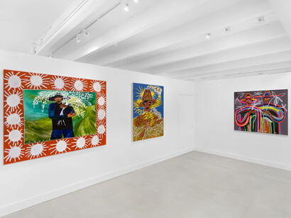 Studio Lenca, Landscapes, exhibition view. Courtesy of David Castillo Gallery