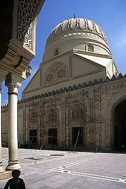 Court of the Sidi Ahmad el-Badawy mosque in Tanta, Egypt