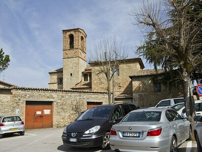The Church of San Gregorio Magno in Montone, Province of Perugia, Umbria, Italy