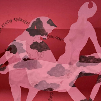 Ana Garcés Kiley, Midnight son (pig) (detail), 2017. Courtesy of the Camp Gallery