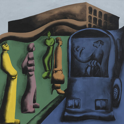 Nick Dahlen, Bus stop, 2025. Courtesy of The Hole