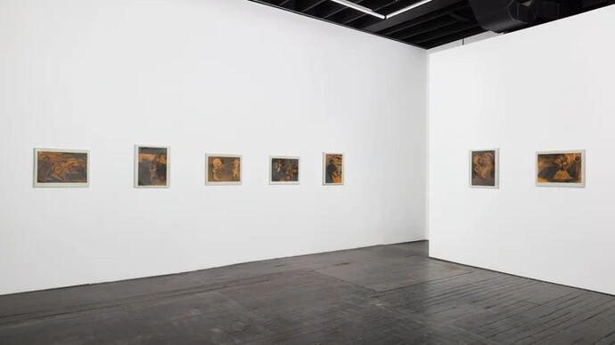 Kira Scerbin, Kisses, exhibition view. Courtesy of M. LeBlanc Gallery