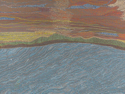 Tanya Minhas, A sunset (detail), 2025. Courtesy of Winston Wächter Fine Art
