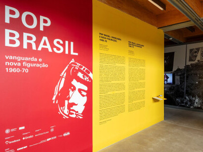 Various artists, Pop Brazil: avant-garde and new figuration, 1960-70, exhibition view. Courtesy of Pinacoteca