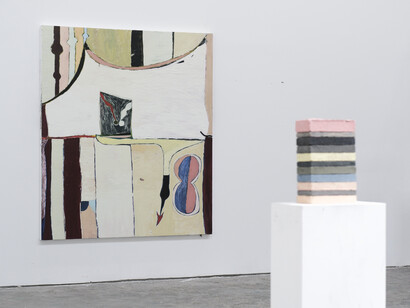 Manuella Silveira and Vasco Futscher, Meia meia, exhibition view. Courtest of Kubikgallery