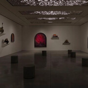 Marguerite Humeau, scintille, exhibition view. Courtesy of White Cube