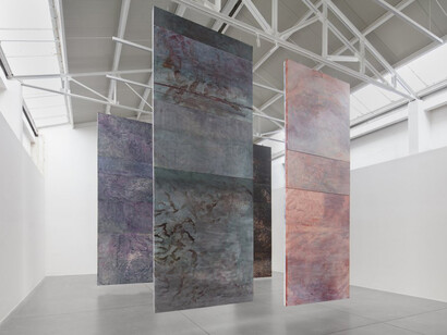 José Eduardo Barajas, Bleeding boundaries, exhibition view. Courtesy of Galerie Nordenhake