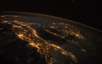 Vista della Terra scattata durante la spedizione ISS 43, 2015