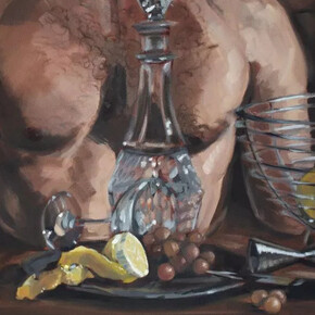 John MacConnell, Still life no. 2 (detail), 2025. Courtesy of Childs Gallery