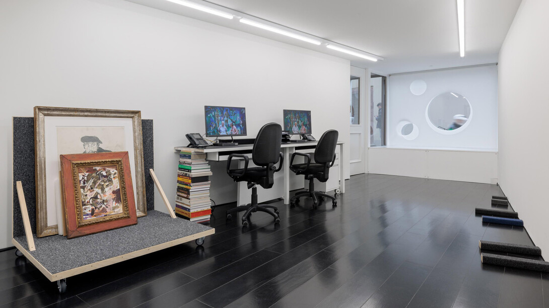 Various artists, Open for paradise, exhibition view. Courtesy of Contemporary Fine Arts