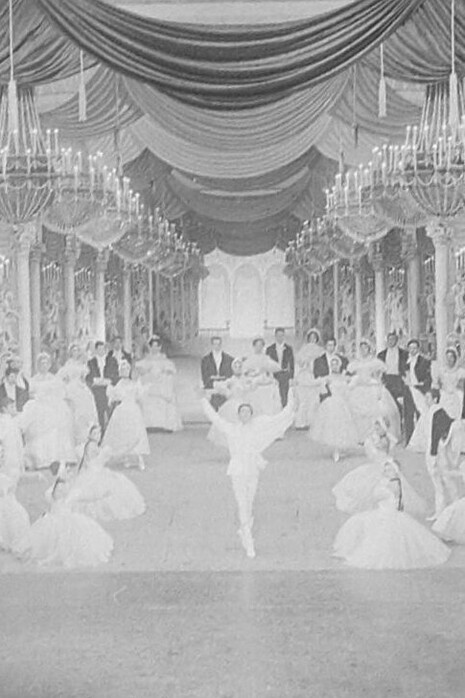 Valses vieneses en el Teatro del Châtelet, París, Francia, fotografiados por Roger Pic a comienzos del siglo XX
