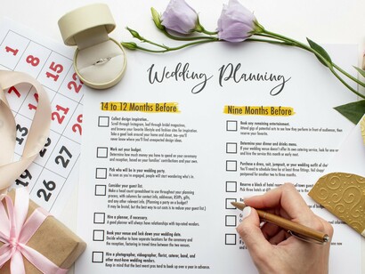 The checklist for a wedding in a high-cost, low-availability state