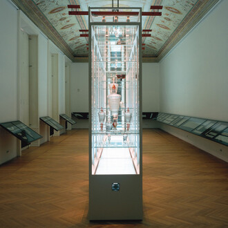 Renaissance barock rokoko, ausstellungsansicht. Mit freundlicher genehmigung des Museum für angewandte Kunst