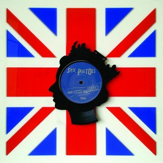 Keith Haynes, GSTQ Union Jack, 35 cm x 35 cm