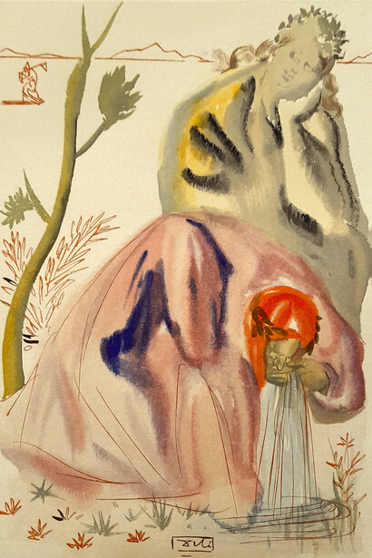 Salvador Dalí, Ilustración de La Divina Comedia (1960)