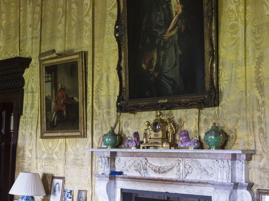 Houghton Hall, Yellow Drawing Room. Photo by James Merrell Frist