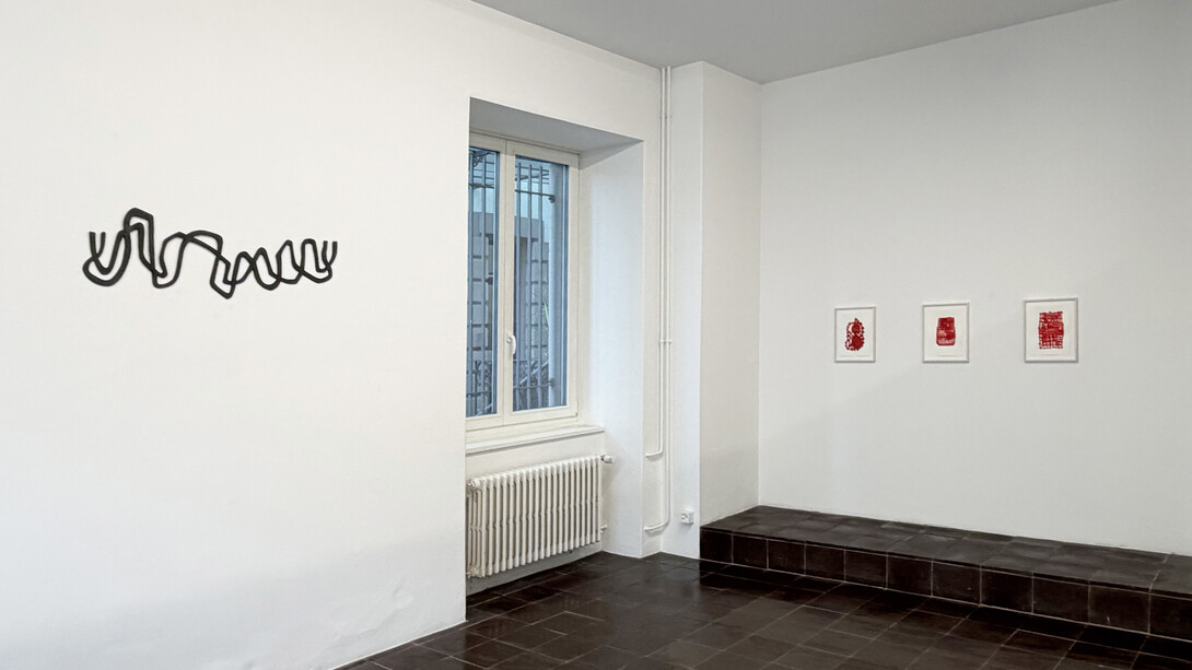 Susan Hefuna and Abraham David Christian, exhibition view. Courtesy of Annex14