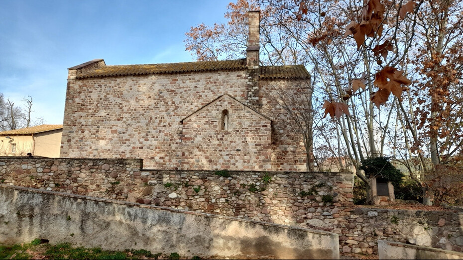 Fotografía Oscar Farrerons. Iglesia de Santa Maria de Gallecs, Barcelona, España