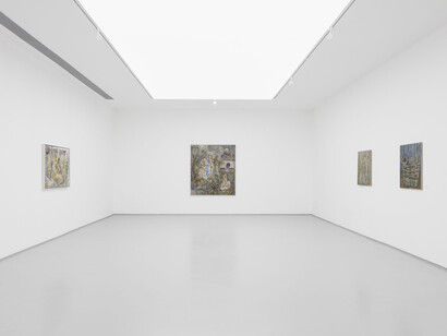Ren Xiaolin, Genyue, exhibition view. Courtesy of Hive Center for Contemporary Art