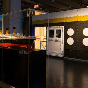 Titanic. Récits et destin, vue d'exposition. Avec l'aimable autorisation du Musée de la civilisation