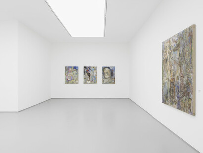 Ren Xiaolin, Genyue, exhibition view. Courtesy of Hive Center for Contemporary Art