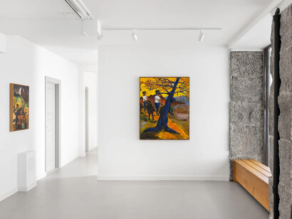 Ken Taylor Reynaga, Flowers that bloom twice, exhibition view. Courtesy of Brigade Gallery