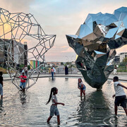 Ernest Danjuma, There is no time like the present (detail), 2024. Courtesy of Rele Gallery