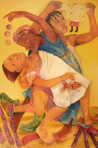 Philemona Williamson, Inescapable tangle, 2024. Courtesy of Jenkins Johnson Gallery