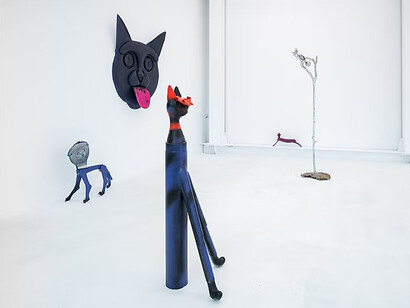 Cristian Răduță, Build a ladder from your bones, exhibition view. Courtesy of Sandwich Gallery