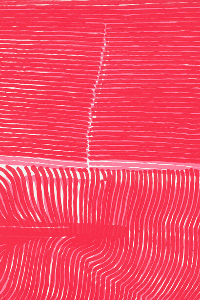 Gego, Sin título (Tamarind 1843 State IV) [Untitled (Tamarind 1843 State IV)], 1966. Avec l'aimable autorisation du Zentrum Paul Klee